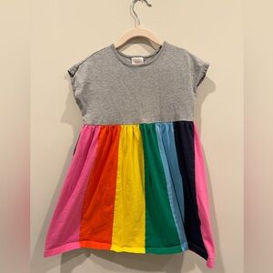 Hanna Andersson rainbow dress- size 5 110cm